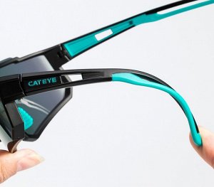 Велосипедные очки CATEYE A.R. POLARIZED EYEWEAR Ⅱ (Красный-Черный)