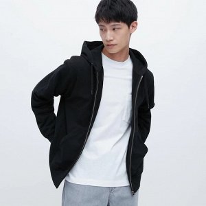 UNIQLO - толстовка на молнии - 09 BLACK