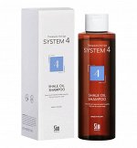 System 4 Shale Oil Shampoo Терапевтический шампунь №4 для жирной и чувствительной кожи головы 250 мл