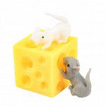 Мышки в сыре - игрушка антистресс