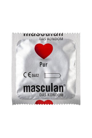 Презервативы masculan  Pur № 3 утонченные, 18,5 см, 5.3 см, 3 шт.