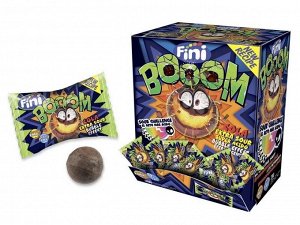 Леденцовая карамель Fini "Boom" Cola  / Конфета Фини "Бум кола" кислая, с начинкой внутри 5 гр