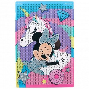 Disney Алмазная мозаика для детей, 16 х 10,5 х 2 см &quot;Малышка&quot;, Минни и единорог