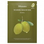 Увлажняющая тканевая маска для лица со скваланом JM Solution The Natural Squalane Mask Moisture