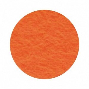 Декоративный фетр 1,2 мм; 22*30*см (цвет апельсин), 5 листов