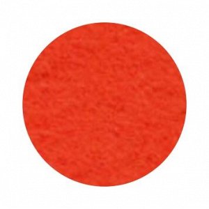 Декоративный фетр 1,2 мм; 22*30*см (цвет красно-оранжевый), 5 листов