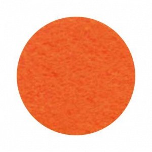 Декоративный фетр 1,2 мм; 22*30*см (цвет морковный), 5 листов