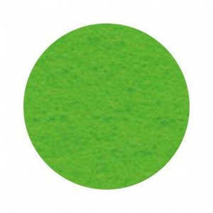 Декоративный фетр 1,2 мм; 22*30*см (цвет зеленое яблоко), 5 листов