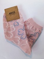 Носки женские, РОЗОВЫЕ. ARIES. Ю. Корея.