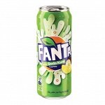 Газированный напиток Фанта Cream Soda / Fanta  фруктовый Крем-Сода 330 мл