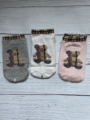 Носки детские укороченные с принтом
