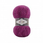Пряжа Alize Mohair Classic Ализе Мохер Классик цвет №209 фуксия