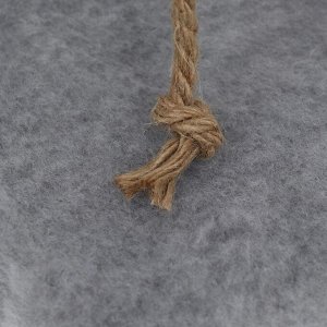 Столбик-когтеточка с лежаком, 35 х 35 х 55 см, серый