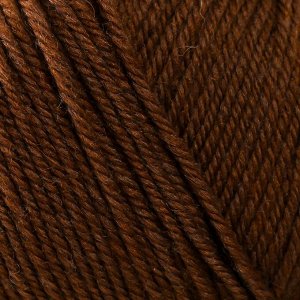 Пряжа "Элегантная" 100% мериносовая шерсть 250м/100гр (416-Св.коричневый)