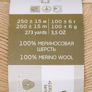 Пряжа "Элегантная" 100% мериносовая шерсть 250м/100гр (89-Фрез)