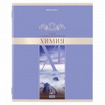 Тетрадь предметная &quot;DELIGHT&quot; 48 л., обложка картон, ХИМИЯ, клетка, BRAUBERG, 404579