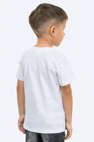 Детская однотонная футболка