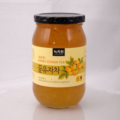 Продукты питания из Ю. Кореи. Соусы. Лапша. Кофе. Снеки — Джем "Чай с имбирем и мёдом"