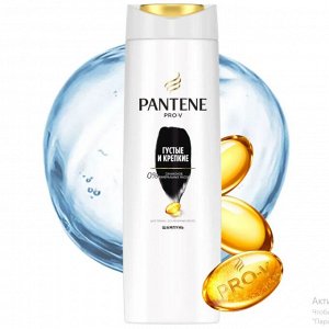 PANTENE Шампунь Густые и крепкие для тонких и ослабленных волос 400мл