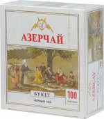 Чай Азерчай Букет 100 пакет 1*12шт(без конв.)