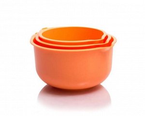 Набор мисок 3пр без крышки для кухни (2,0л+2,75л+3,75л)