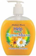 Хелп Крем-мыло Ромашка и календула, 500 мл
