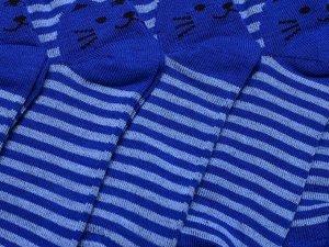 Носки для детей "Cat dark blue", цвет Синий