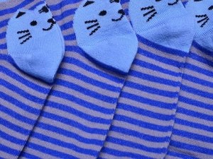 Носки для детей "Cat blue", цвет Голубой