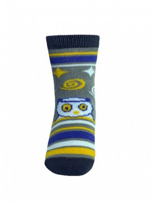 Носки для мальчиков "Little owl", цвет Серый