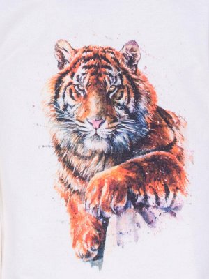 Кофты для мальчиков "The wise tiger", цвет Молочный