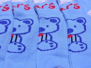 Носки для детей "Teddy bear blue", цвет Голубой