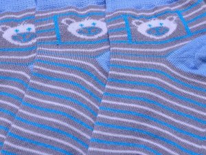Носки для детей "Blue grey", цвет Серый