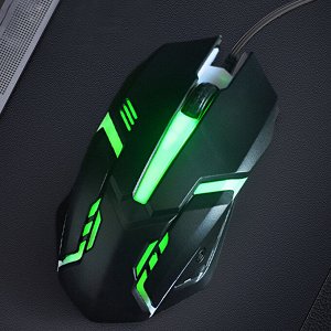 Проводная мышь с подсветкой RGB Optical Mouse EX3