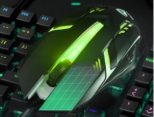 Проводная мышь с подсветкой RGB Optical Mouse EX3