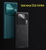 Чехол Nillkin CamShield Leather S Case для Samsung Galaxy S22 Ultra