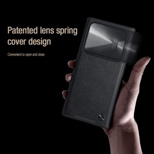 Чехол Nillkin CamShield Leather S Case для Samsung Galaxy S22 Ultra