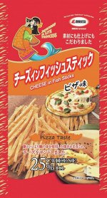 Fish  Snack  With  Cheese  (Pizza Flavor) Рыбная закуска с сыром, вкус пиццы, 20г