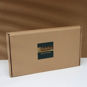 Набор деревянных разделочных досок на подставке 2 шт Adelica: 35x18x2 см, подставка 16x8,5x4 см, масло в подарок 100 мл, пропитаны минеральным маслом, берёза, в подарочной коробке