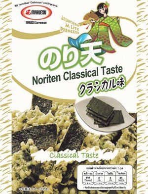 Noriten Classical Taste Морская капуста с классическим вкусом, 18г