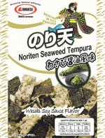 Snack Noriten Wasabi Flavor Морская капуста с васаби, 18г