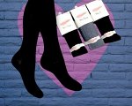 Школьные колготки для девочки. Цвет: Черный.Ароматизированные