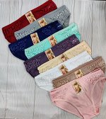 Трусы женские с кружевом XL