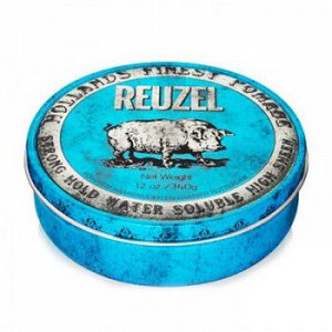 REUZEL Blue Strong Hog Помада для укладки волос на водной основе сильной фиксации 340 гр