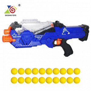 Zecong Toys Автомат с мягкими пулями на батарейках Blaze Storm ZC7109