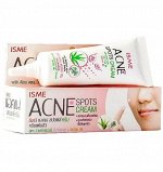 Крем против акне, прыщей и угревой сыпи Isme Acne Sports cream, 10 мл.