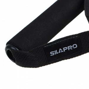 SILAPRO Рукоятки для эспандера с карабином 2 шт, 12.5х14.5х2.5см, поролон