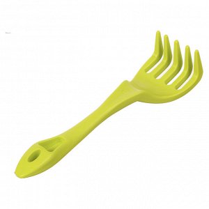 Набор садовых инструментов (лопатка, совок для пересадки, грабельки, вилка для рыхления) салатовый