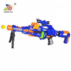 Zecong Toys Снайперская винтовка Blaze Storm ZC7090 с мягкими шариками 12 штук