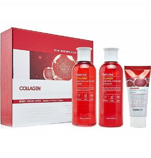 Набор для УВЛАЖНЕНИЯ и ухода за кожей с коллагеном COLLAGEN ESSENTIAL MOISTURE SKIN CARE