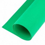 Фоамиран Ярко-зелёный 60см*70см*1мм, 1 лист
